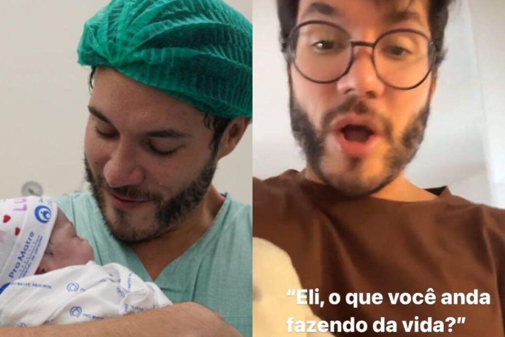 Ele contou nas redes sociais