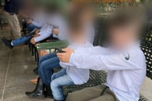 Clube de Goias promove curso de tiro para crianças