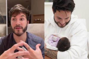 Viih Tube e Eliezer com a filha Lua