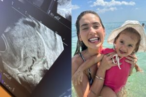 Virginia mostra ultrassom e compartilha a reação da sogra