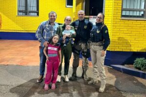 Eles realizaram o salvamento do bebê