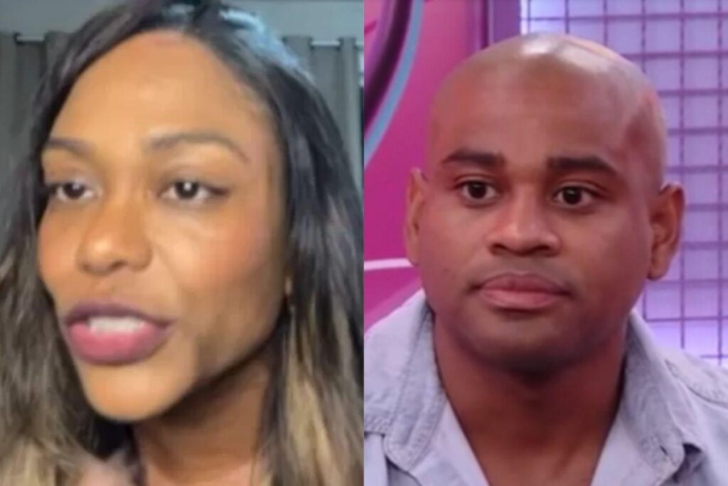 Cezar Black estava conversando com a irmã