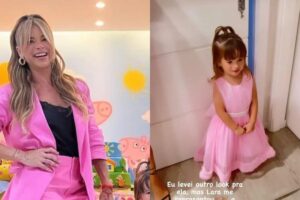 Dany Bananinha mostra detalhes da festa de aniversário da filha