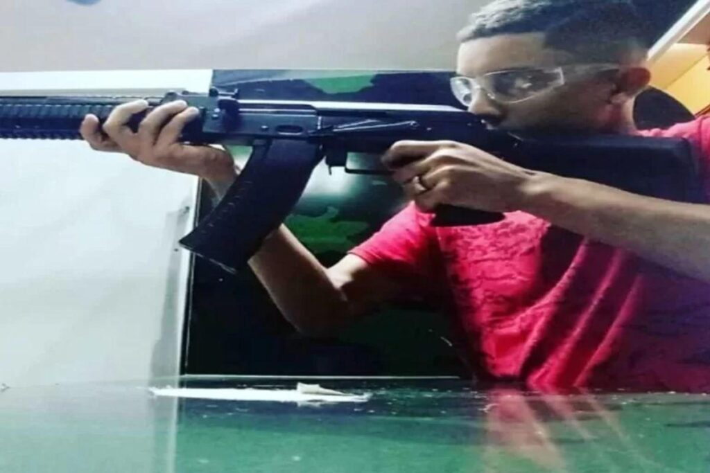 O criminoso foi preso na segunda-feira, 17 de abril