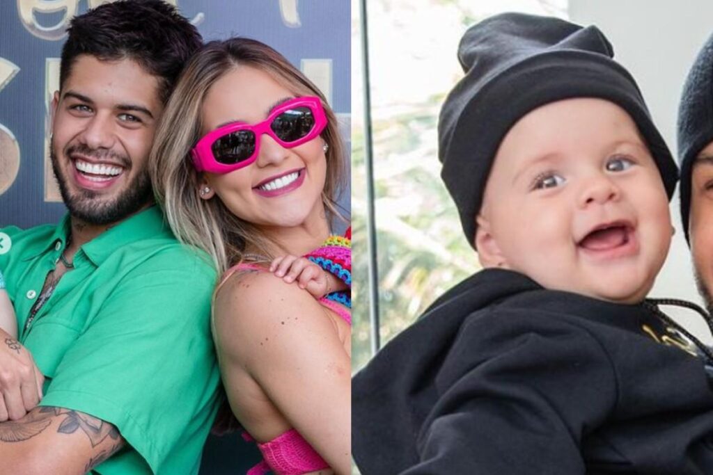 Virginia e Zé Felipe comemoraram o mesversário da filha mais nova, Maria Flor