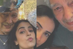 Erasmo Carlos ao lado da esposa. Eles se casaram em 2019