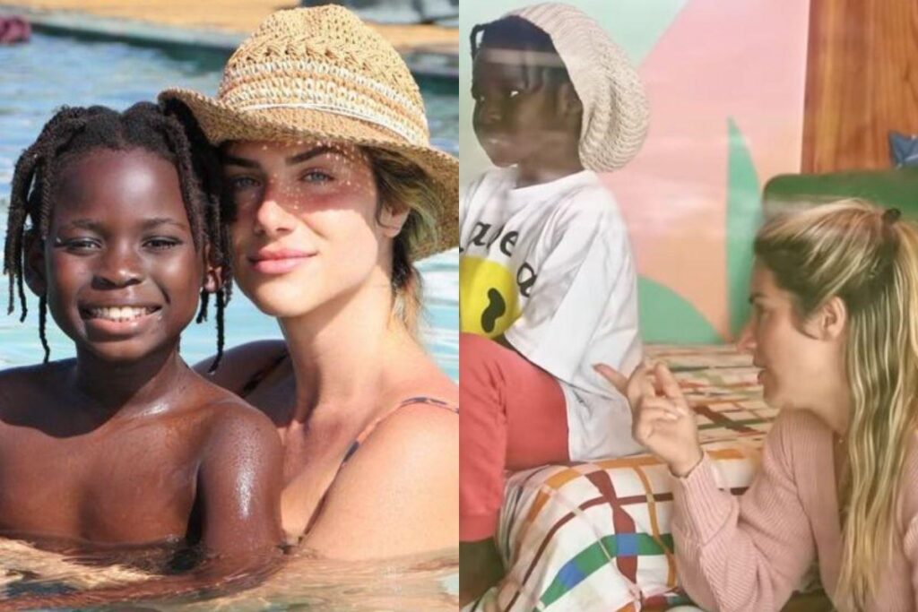 Giovanna postou um episódio com Bless