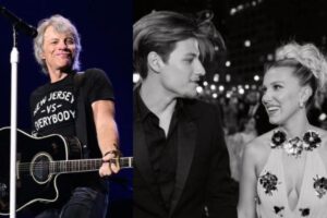 Filho de Bon Jovi com a namorada