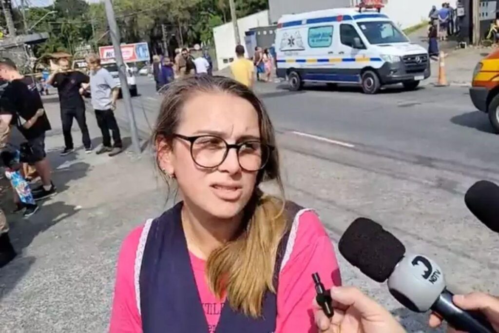 Escola sofre ataque na manhã desta segunda feira