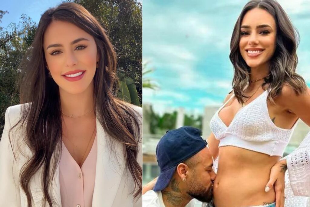 Bruna Biancardi comemora anúncio de gravidez com Neymar: “Sempre cuidou de mim como mãe”