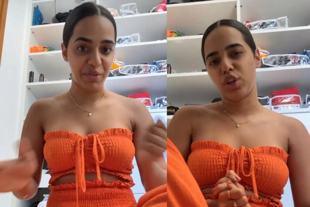 Mirella ajuda a mãe financeiramente