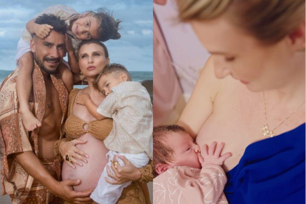 Filha de Julio Rocha e Karoline Kleine