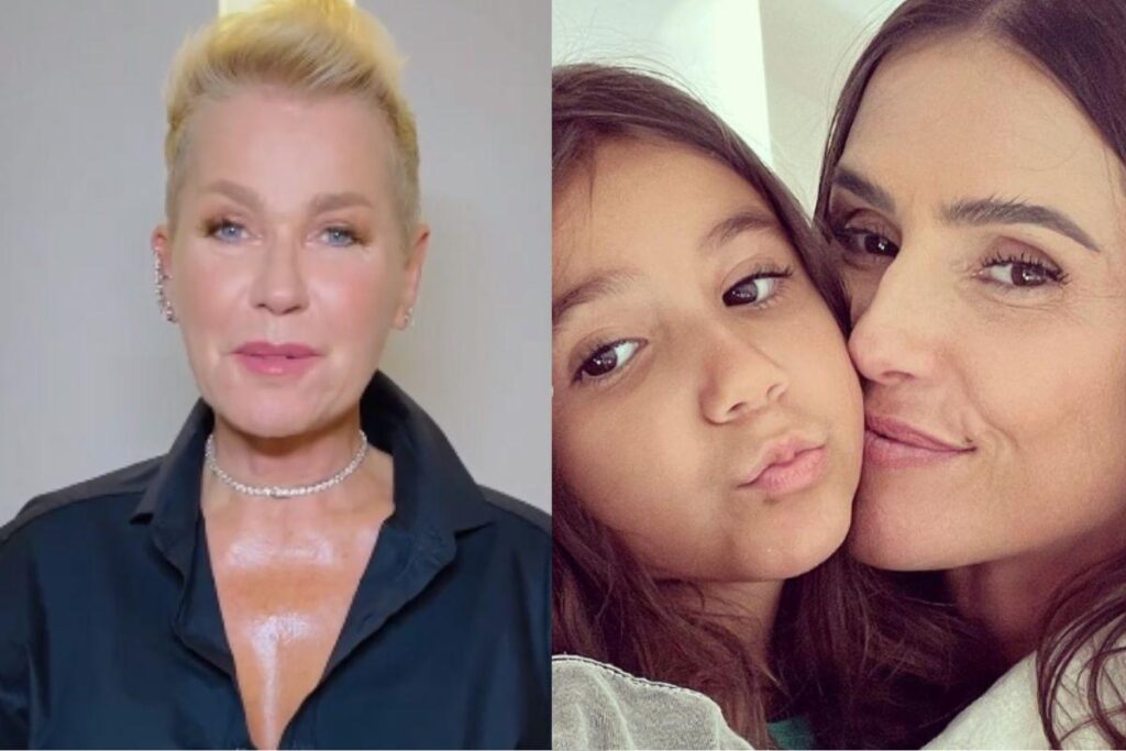 Xuxa faz homenagem para Deborah Secco