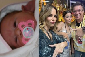 Boninho e Ana Furtado compartilham fotos com filha