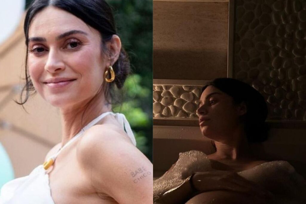 Thaila Ayala na banheira