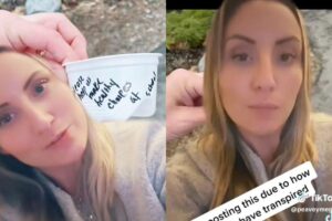 Falaram para a mãe que a comida não era saudável