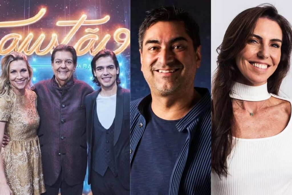 Filho de Faustão e Anne Lottermann deixam a Band em junho e serão substituídos por Zeca e Glenda