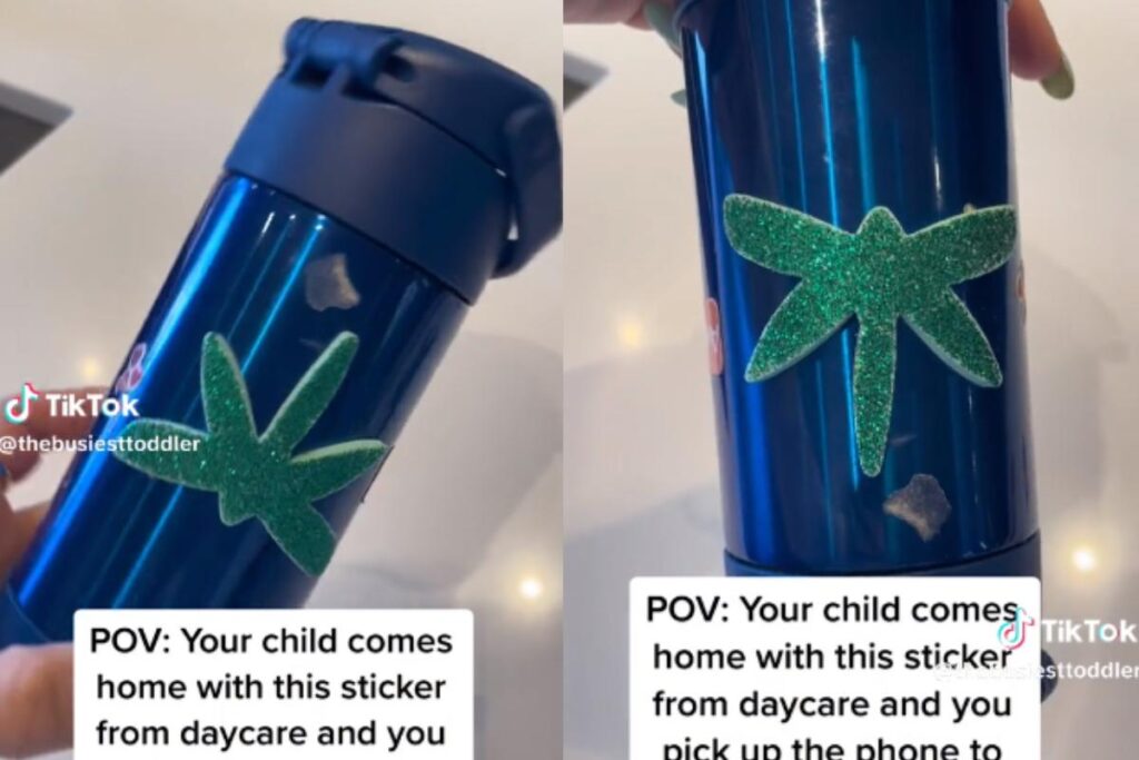 O desenho foi colado ao contrário