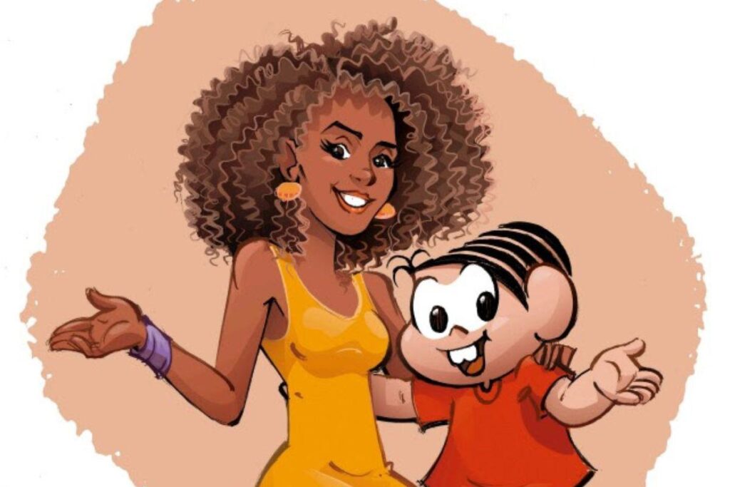 Taís Araújo vai virar personagem da Turma da Mônica