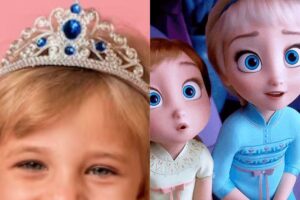 Ela deu o nome da filha de Elsa