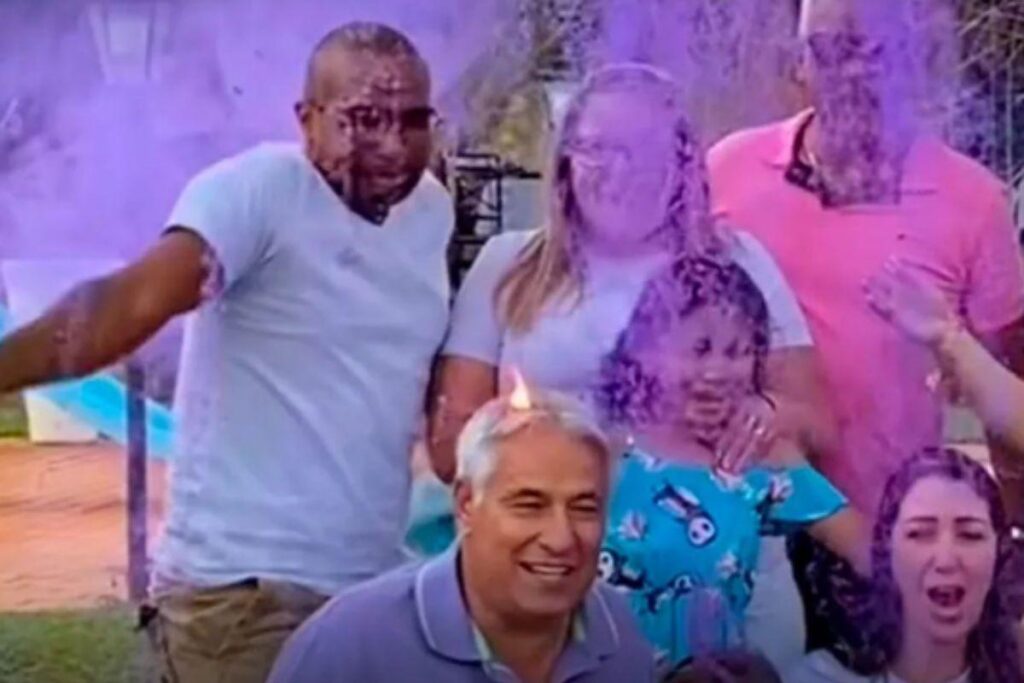 O chá revelação quase deu errado