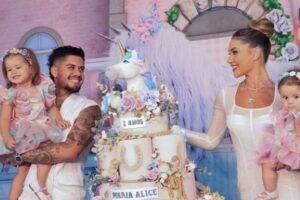 Virginia faz festa luxuosa para Maria Alice