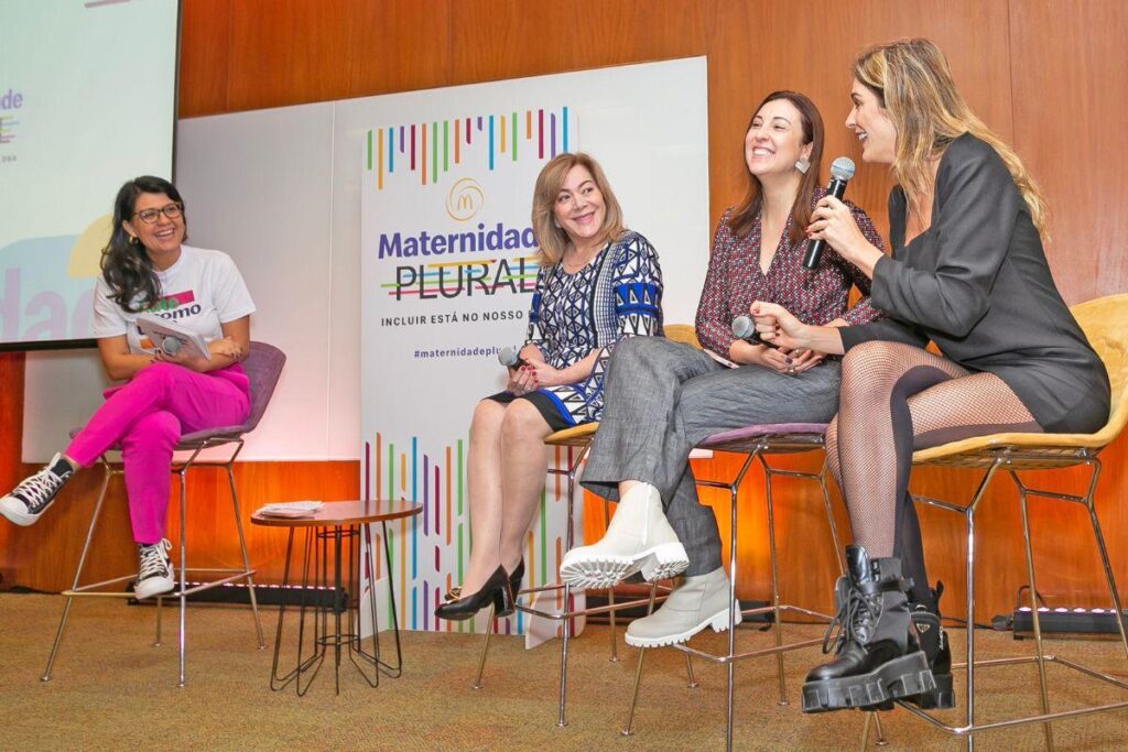 O encontro Matenidade Plural aconteceu em São Paulo, na Hamburger University, universidade corporativa da Arcos Dorados