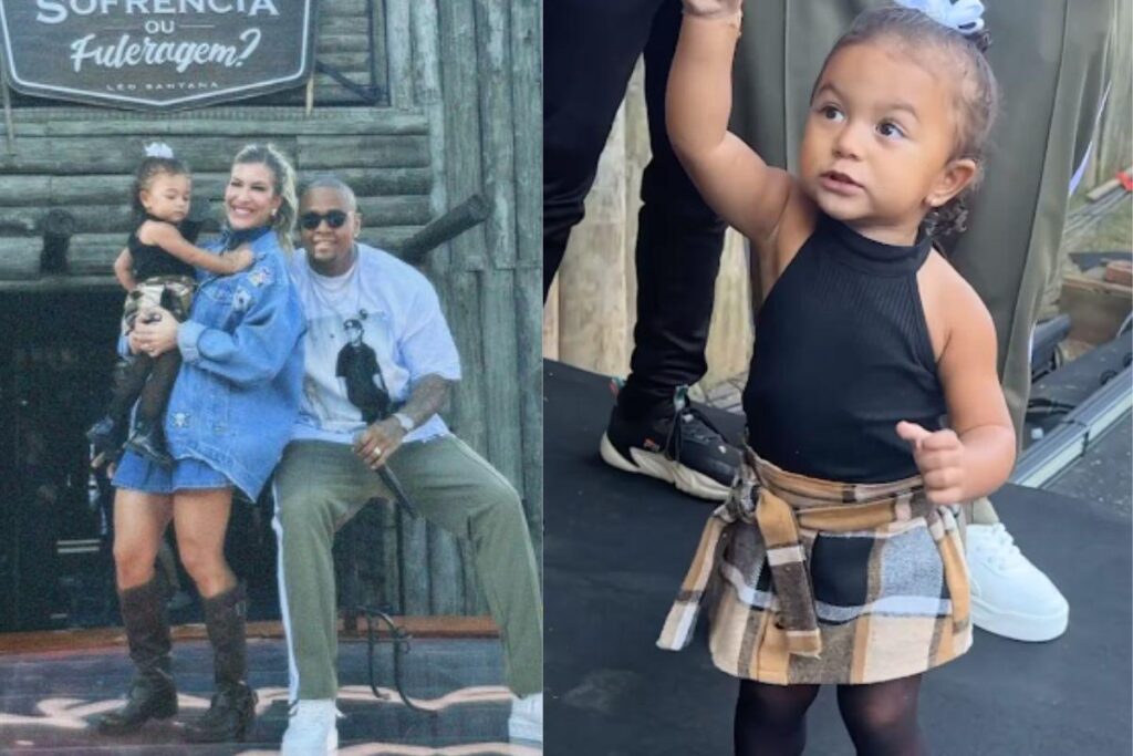 Liz vai ao primeiro show com o pai