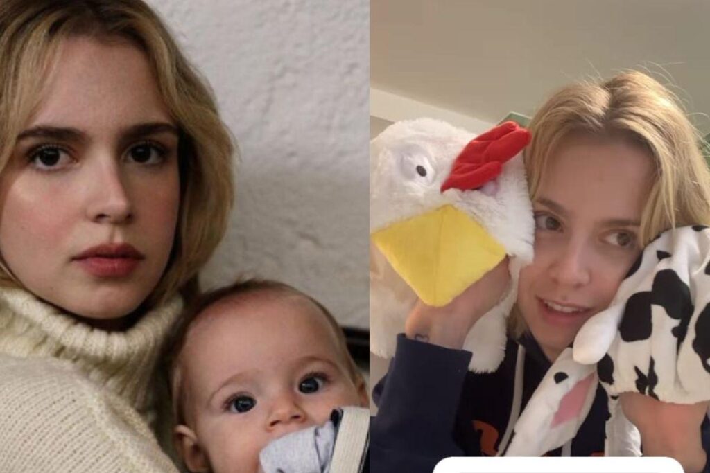 Isa Scherer fala sobre amamentação dos filhos