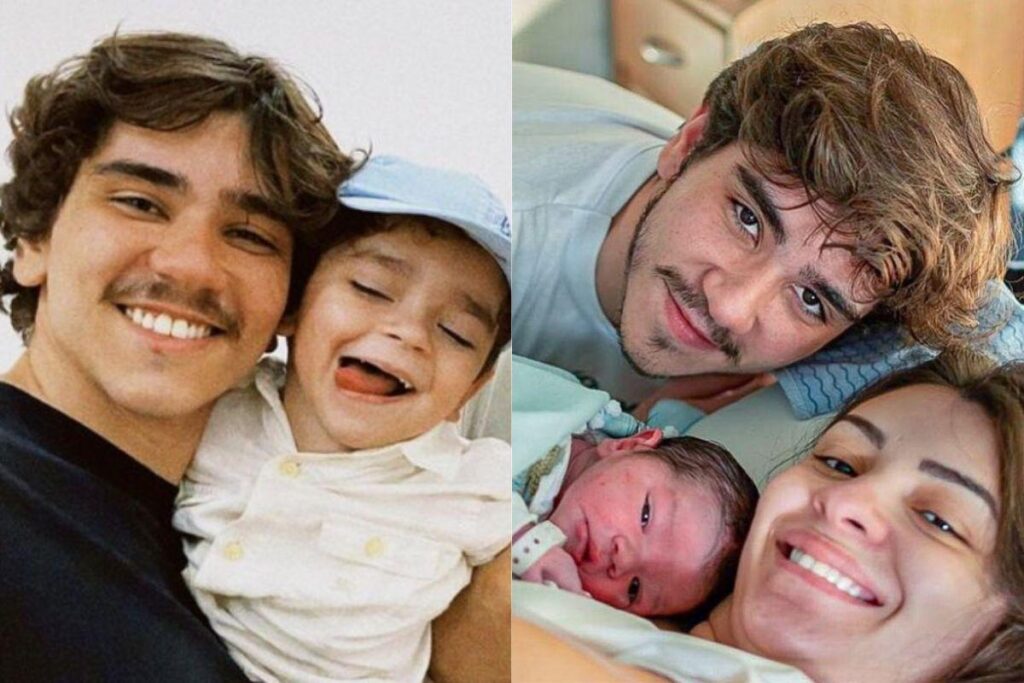 Nico é fruto do relacionamento dele com a atriz Maria Belén