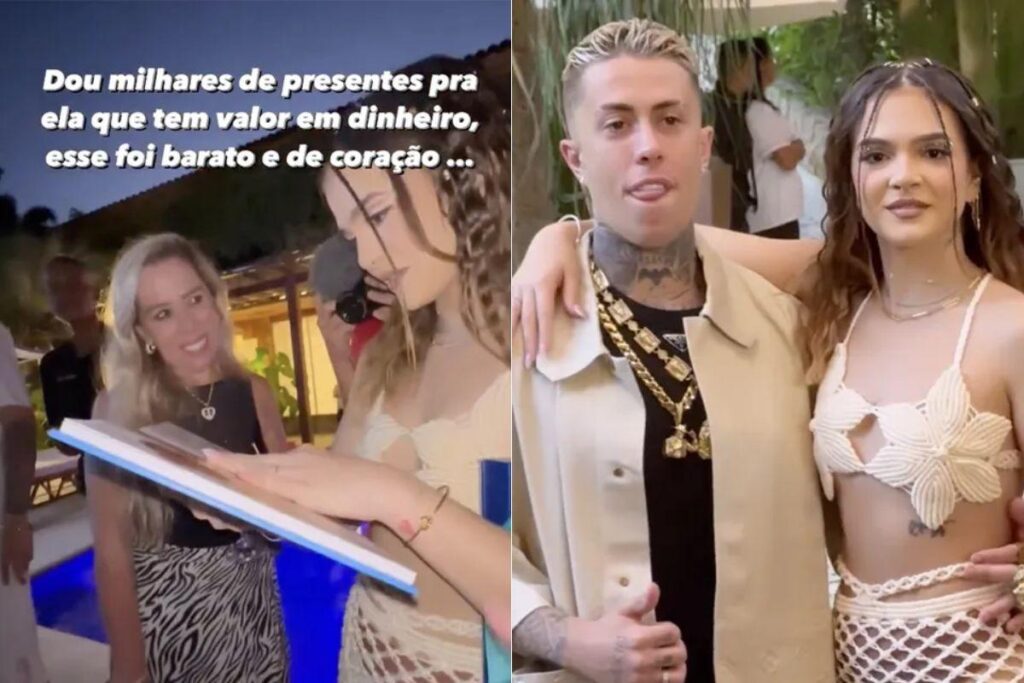 Mel Maia ganhou um presente do namorado