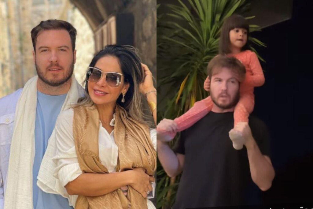 Os filhos da influenciadora apareceram ‘disputando’ a atenção de Thiago Nigro