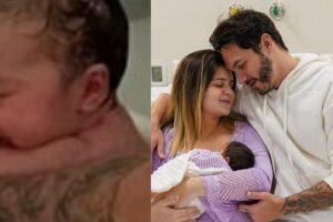 Viih Tube falou sobre as cólicas que a filha vem sentido