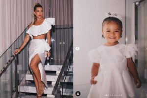 Lore Improta posta vídeo da filha