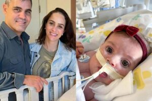 Filha de Juliano e Letícia Cazarré passará por novo procedimento no coração