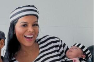 Evelyn Regly dá à luz a Alana