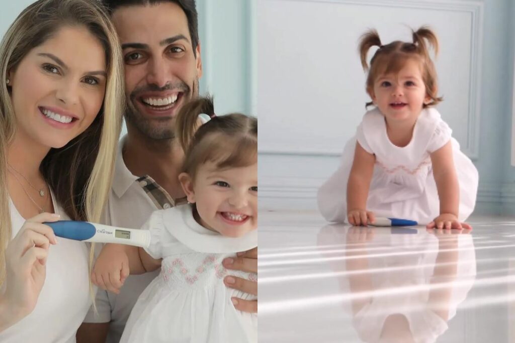 Bárbara está grávida pela segunda vez