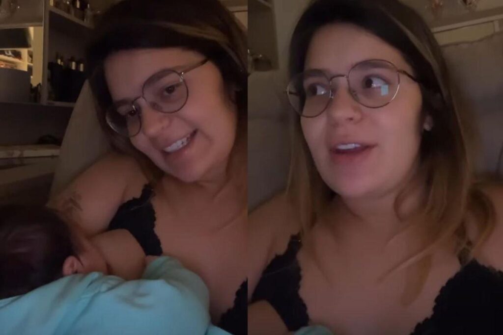 Viih Tube vem mostrando o dia a dia da maternidade nas redes sociais