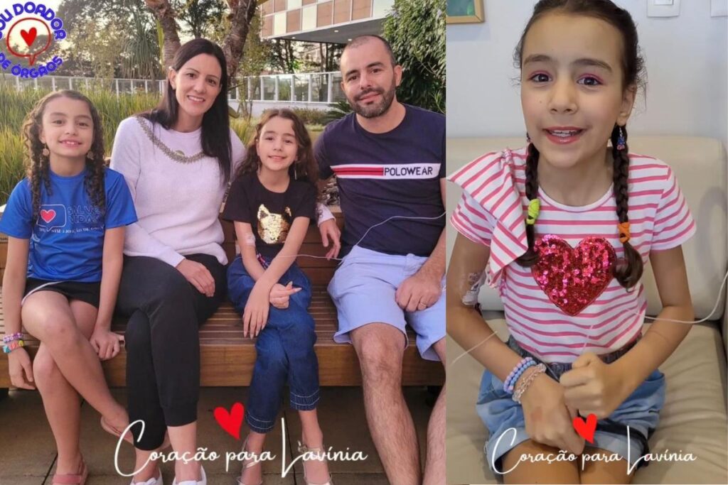 Menina de 10 anos consegue transplante de coração após criar campanha sobre doação de órgãos