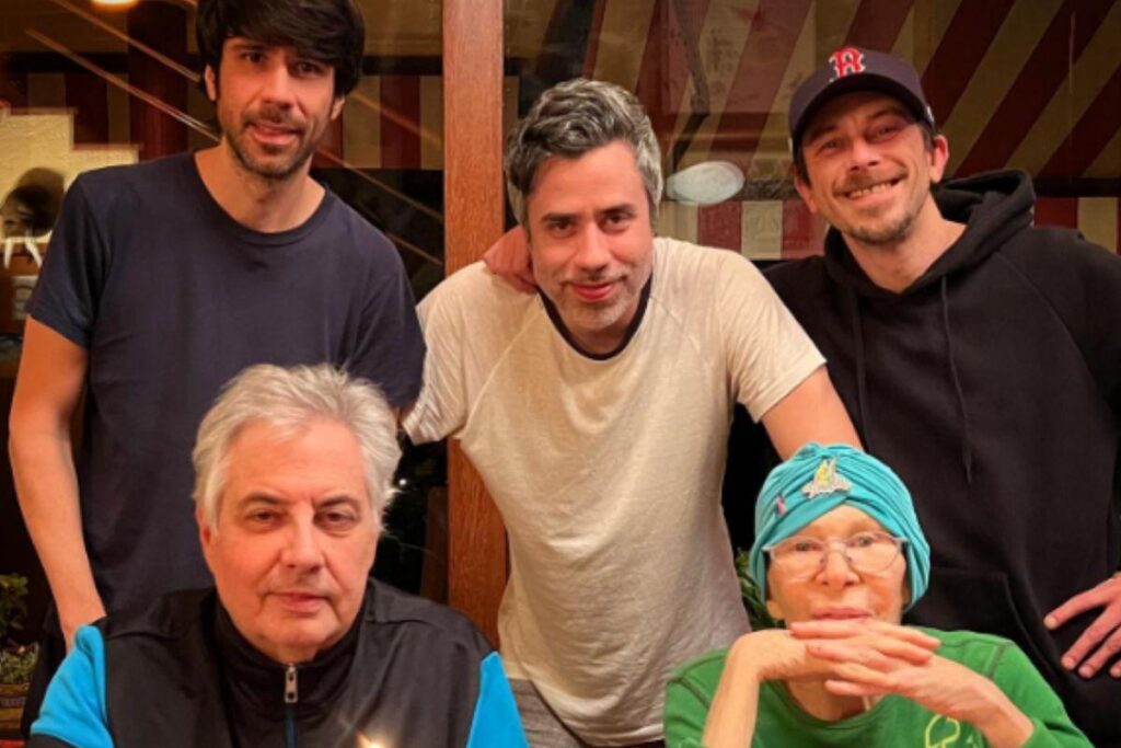 Filhos e neta de Rita Lee