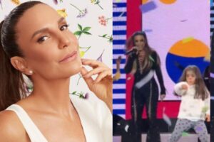 Ivete Sangalo mostra vídeo da filha dançando