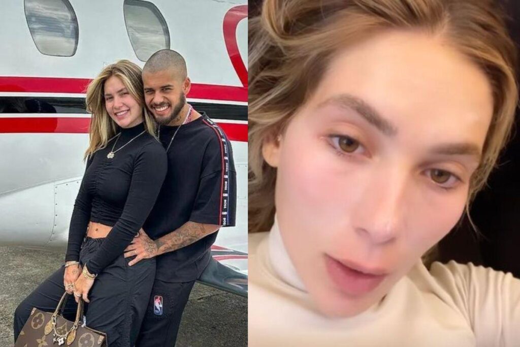 Virginia viajou com a família no avião de deu de presente para Zé Felipe