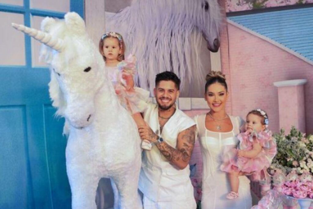 Virginia faz festa luxuosa para Maria Alice