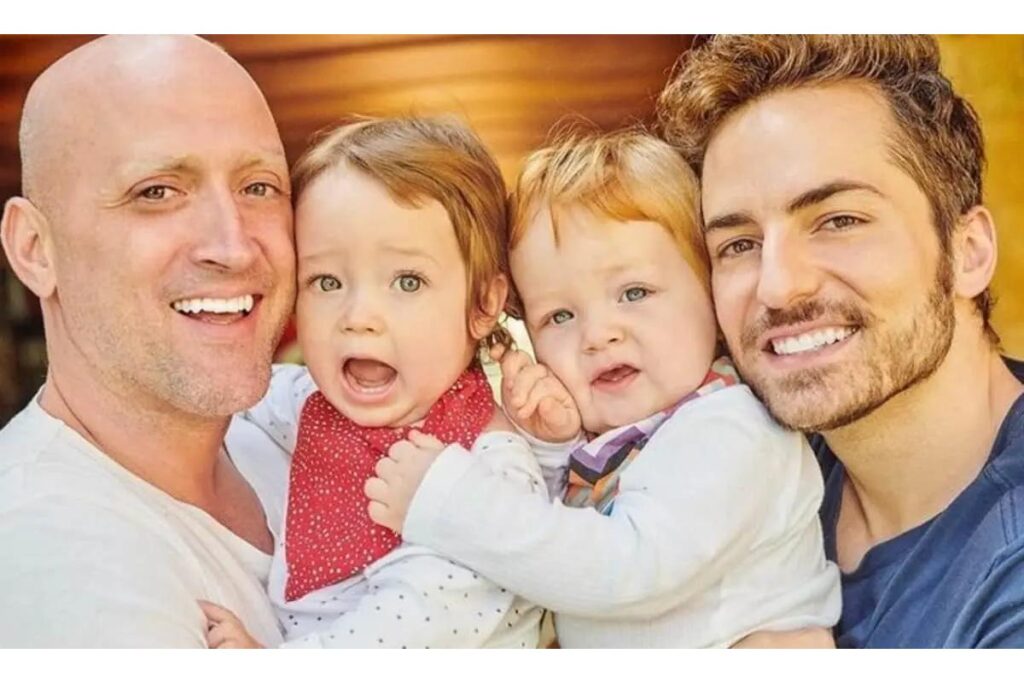 Thales, Paulo Gustavo e os filhos