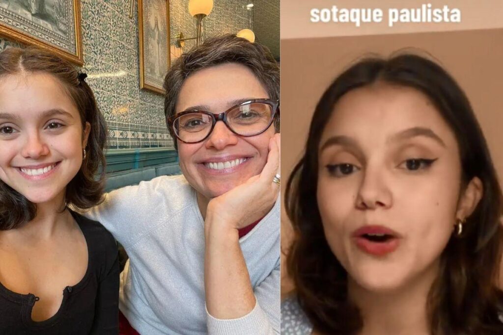 Internautas criticaram o sotaque da jovem