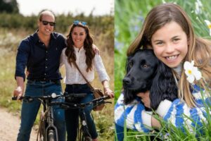 Kate e William com os filhos