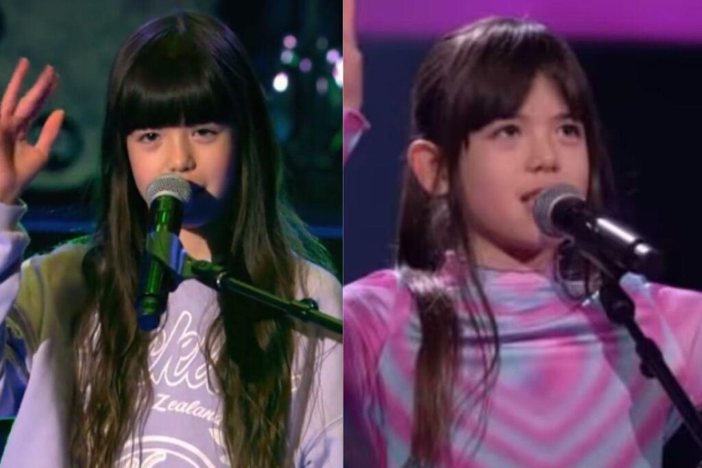Apresentação no The Voice Kids