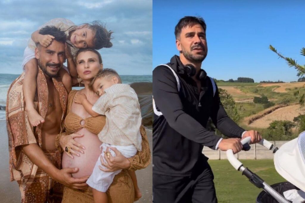 Julio Rocha falou sobre a decisão de não mostrar o rosto da filha