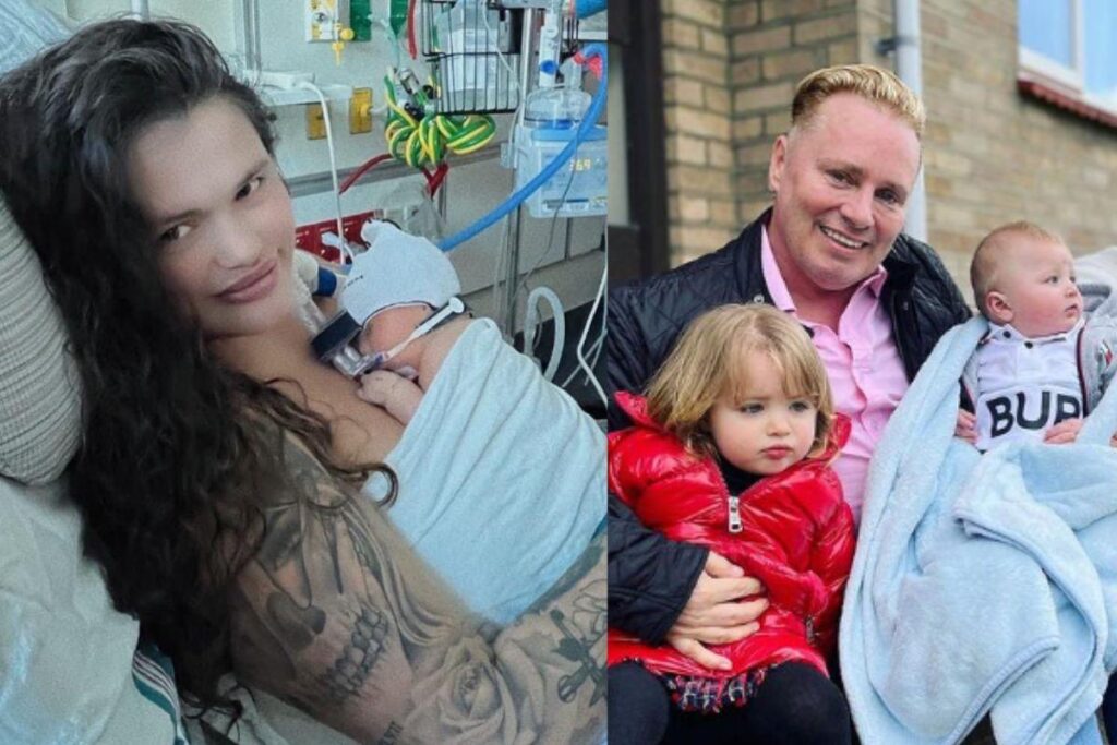 Bebê ganha mansão de presente