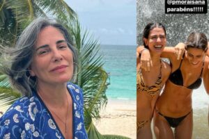 Cléo Pires parabeniza a irmã mais nova